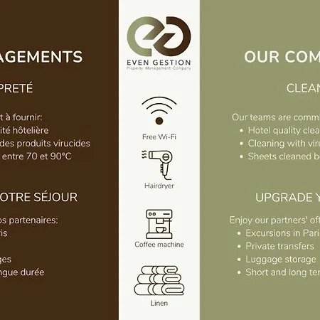 Lejlighed 01#duplex 4pers#sevres-lecourbe#necker *